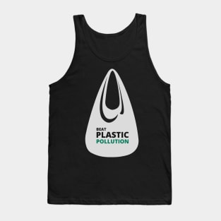 'Beat Plastic Pollution' Environment Awareness Shirt Tank Top